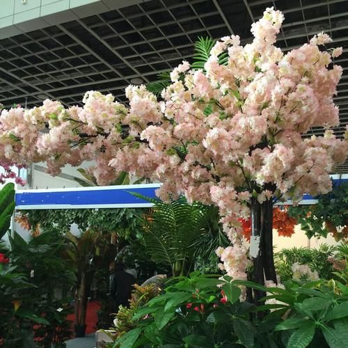 仿真花树图片大全_仿真花树适合放哪里