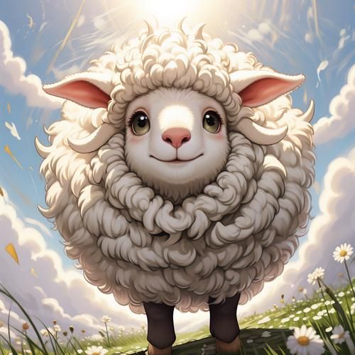 羊图片大全可爱_如何挑选高清萌图