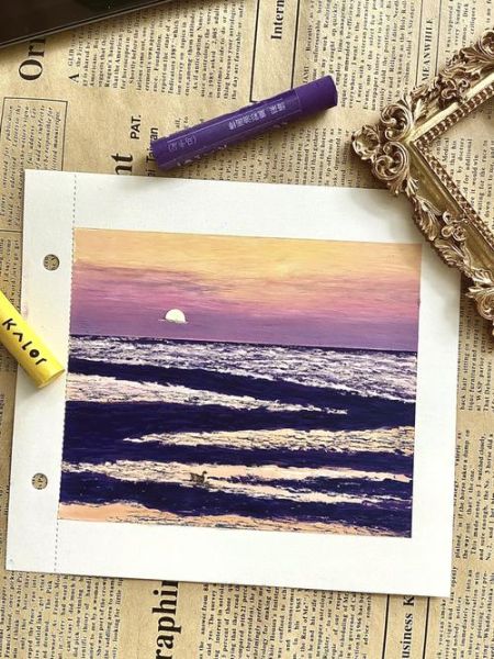 油画棒画图片大全_初学者怎么选