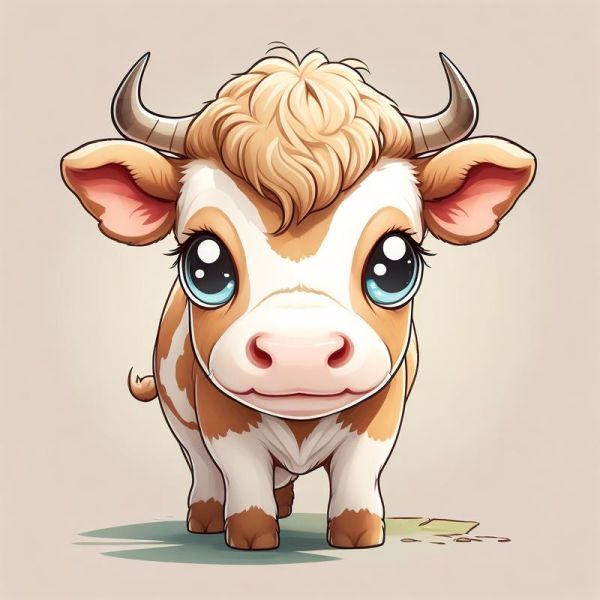 牛牛头像图片大全可爱_如何挑选萌系牛牛头像