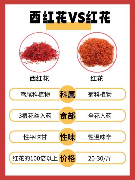 红花图片大全_如何辨别真假红花