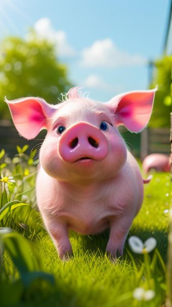 小猪图片大全可爱_哪里可以找到高清无水印素材