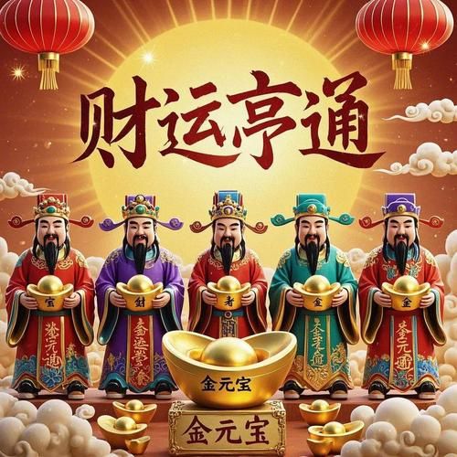 财神图片大全_如何正确摆放财神图招财