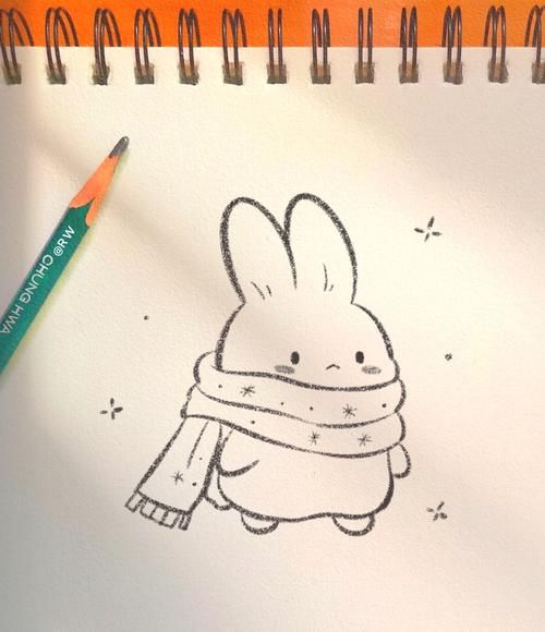卡通兔子图片大全可爱_怎么画才萌