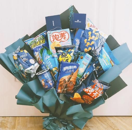 零食花束图片大全_零食花束怎么做