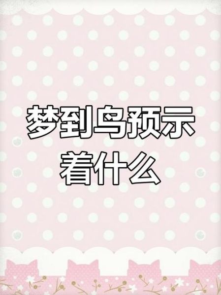 孕妇梦到鸟是什么意思_孕妇梦见鸟是生男生女