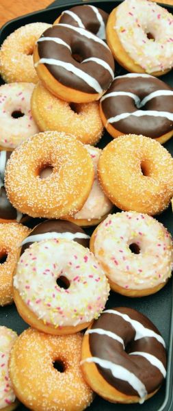甜甜圈图片大全_甜甜圈有哪些口味