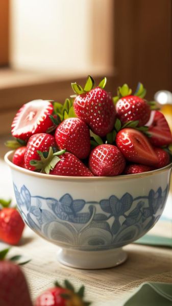 草莓图片大全大图_如何挑选高清草莓壁纸