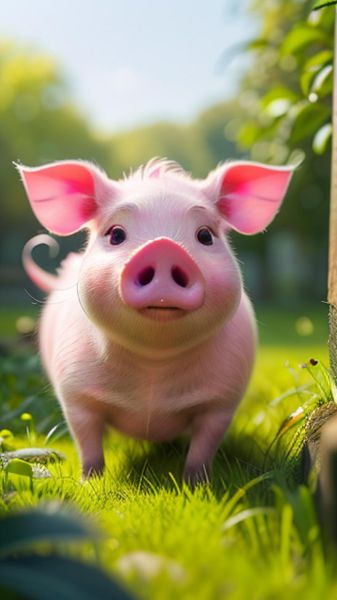 猪图片大全可爱图片_如何挑选高清萌猪图