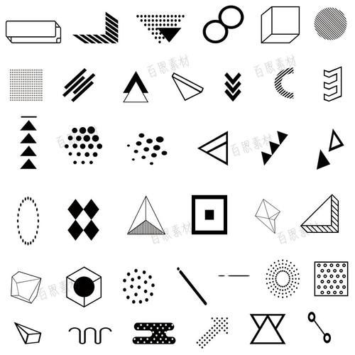 形状图片大全有哪些_如何快速找到高清几何图形素材