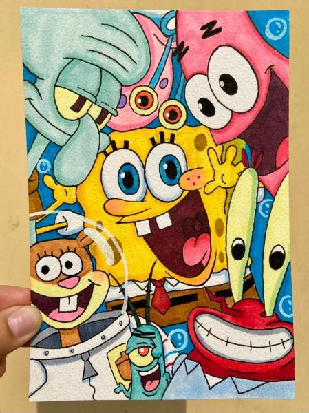 海绵宝宝全家福在哪看_角色关系图