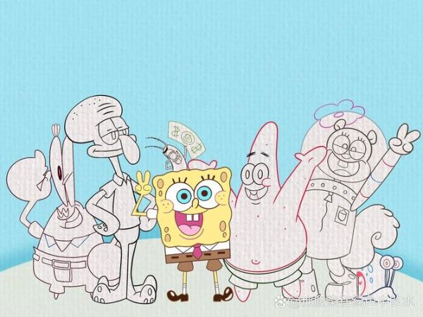海绵宝宝全家福在哪看_角色关系图