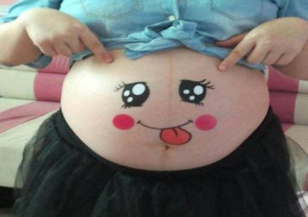 宝宝肚子上有一条竖线怎么回事_新生儿腹线正常吗