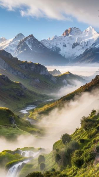 山水风景图片大全哪里找_如何挑选高清壁纸